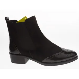 24 Hrs 22337 Black Ankle Boots