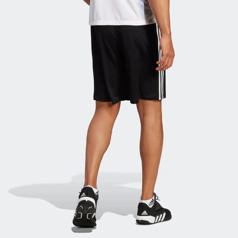 adidas Men's Train Essentials Piqu?? 3-Stripes Shorts