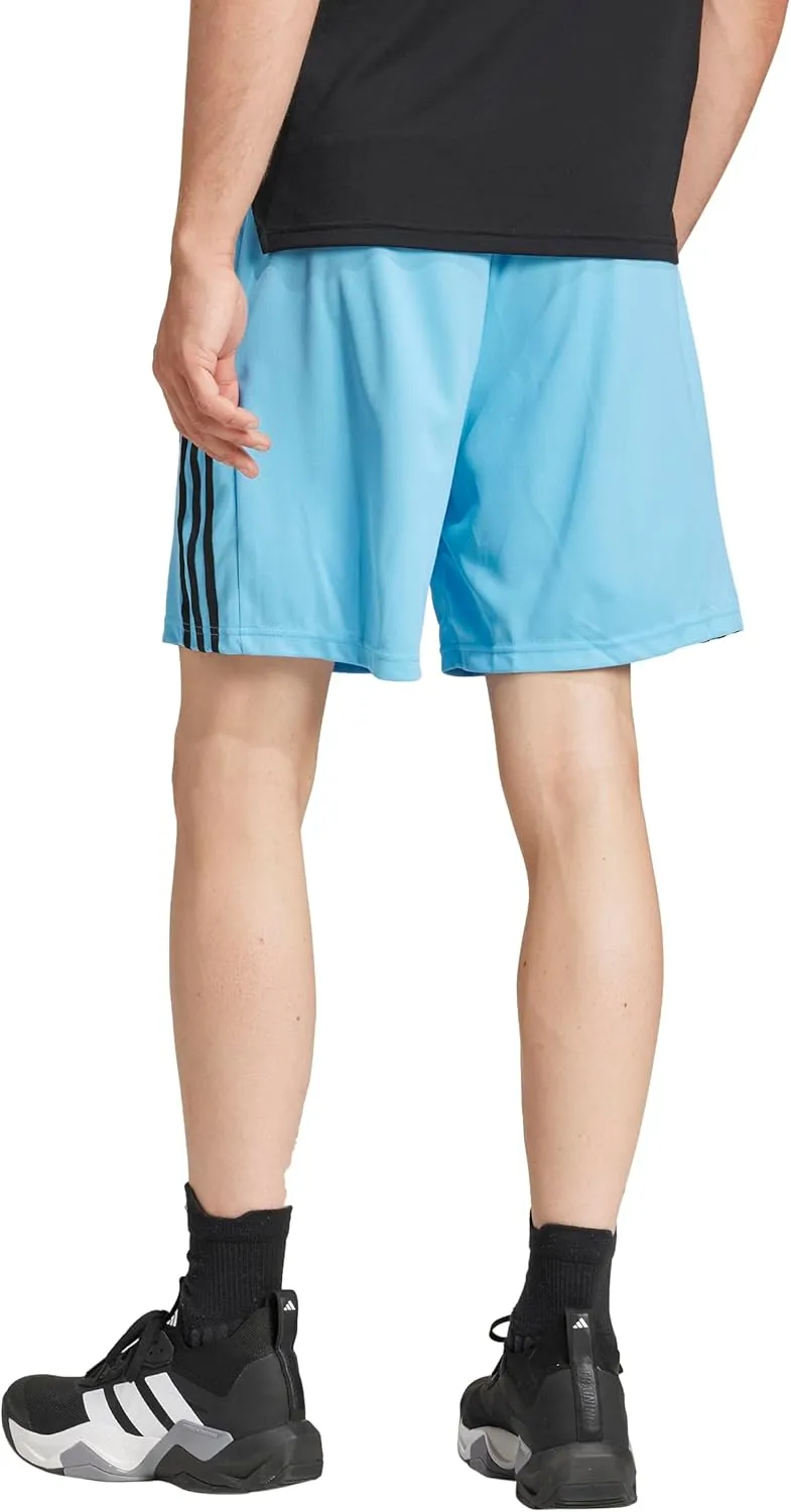 adidas Men's Train Essentials Piqu?? 3-Stripes Shorts