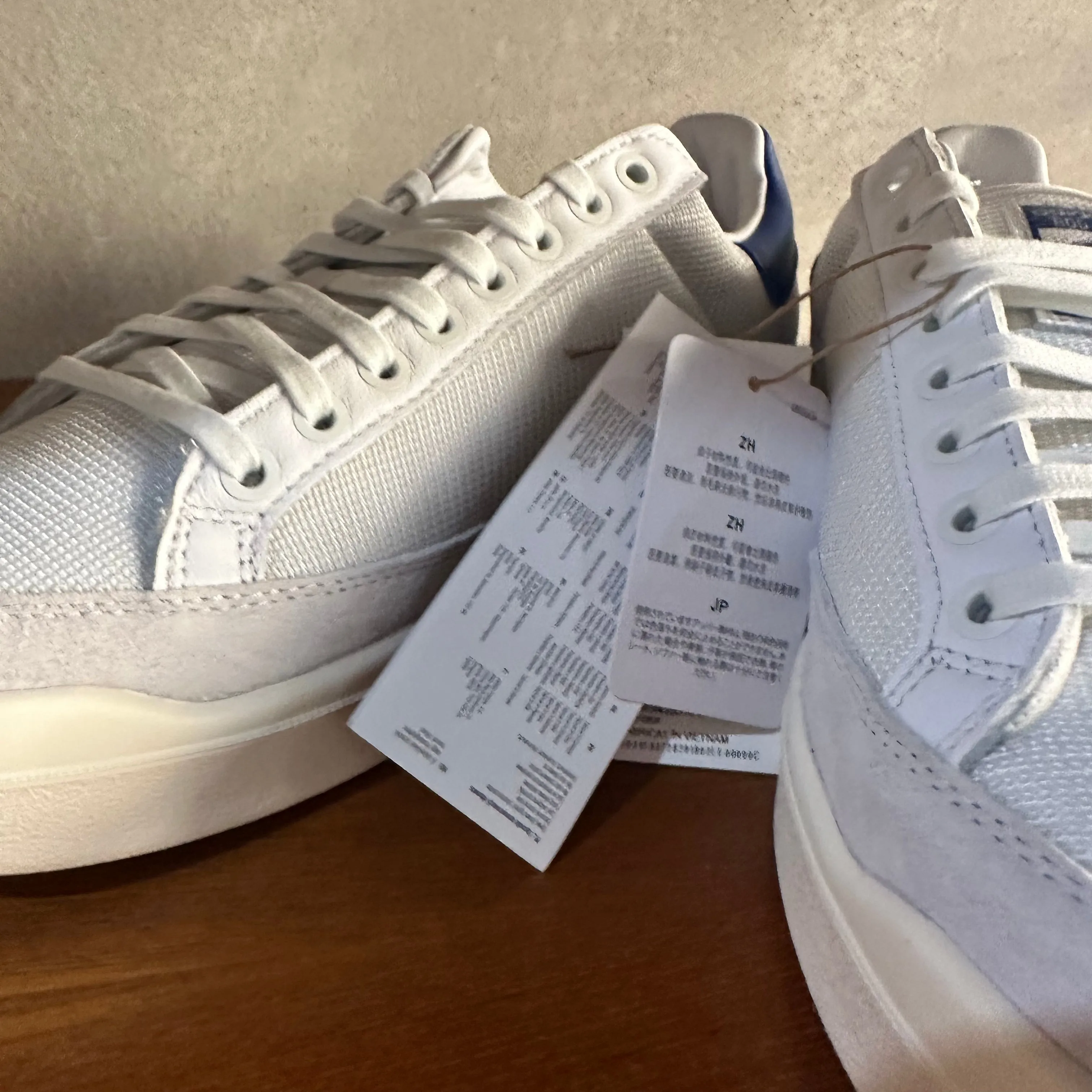 Adidas x Kith Rod Laver Sneakers White - UK 7.5