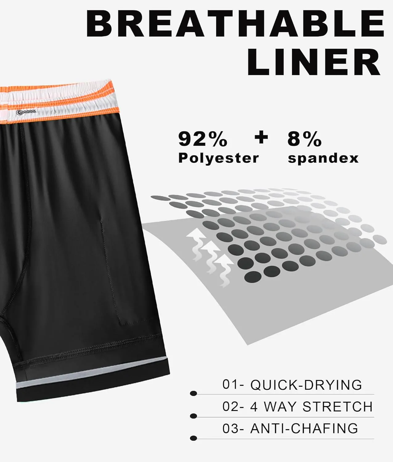 APTRO Men's Swim Trunks with Compression Liner 5 Inch Bathing Suit Beach Swimsuits
