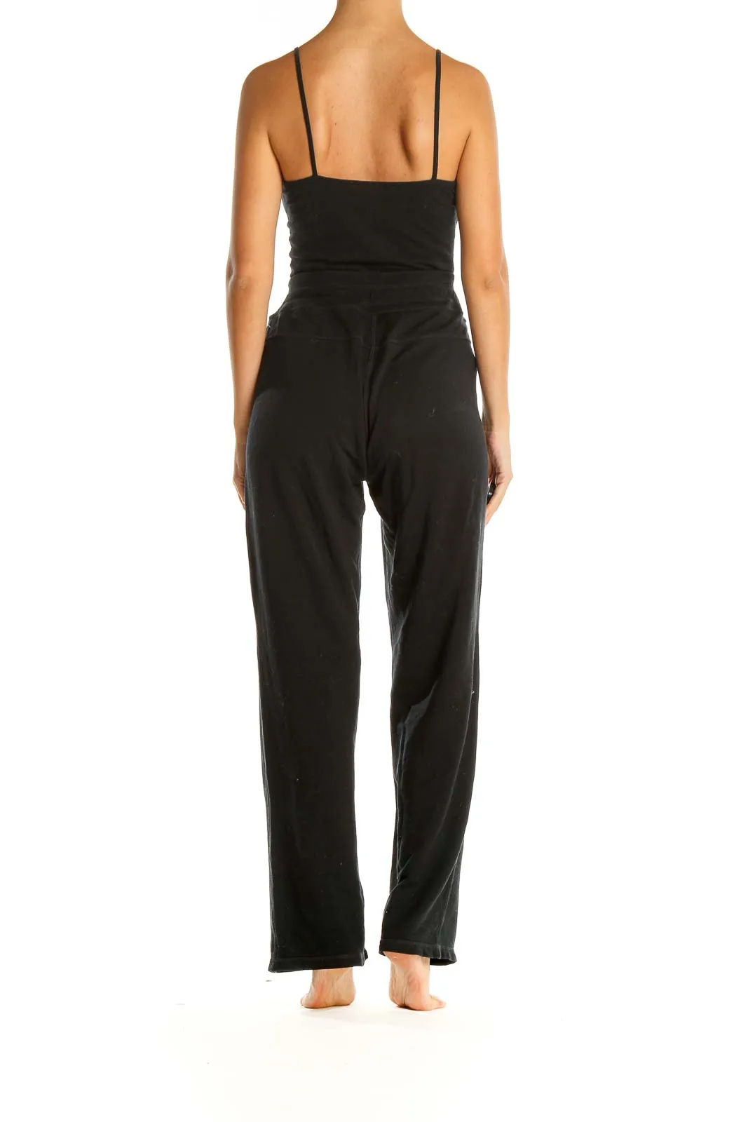 Black All Day Wear Sweatpants