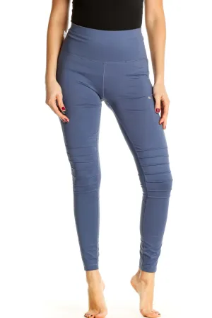 Blue All Day Wear Leggings
