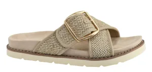 Corky’s Booked Sandal In Beige