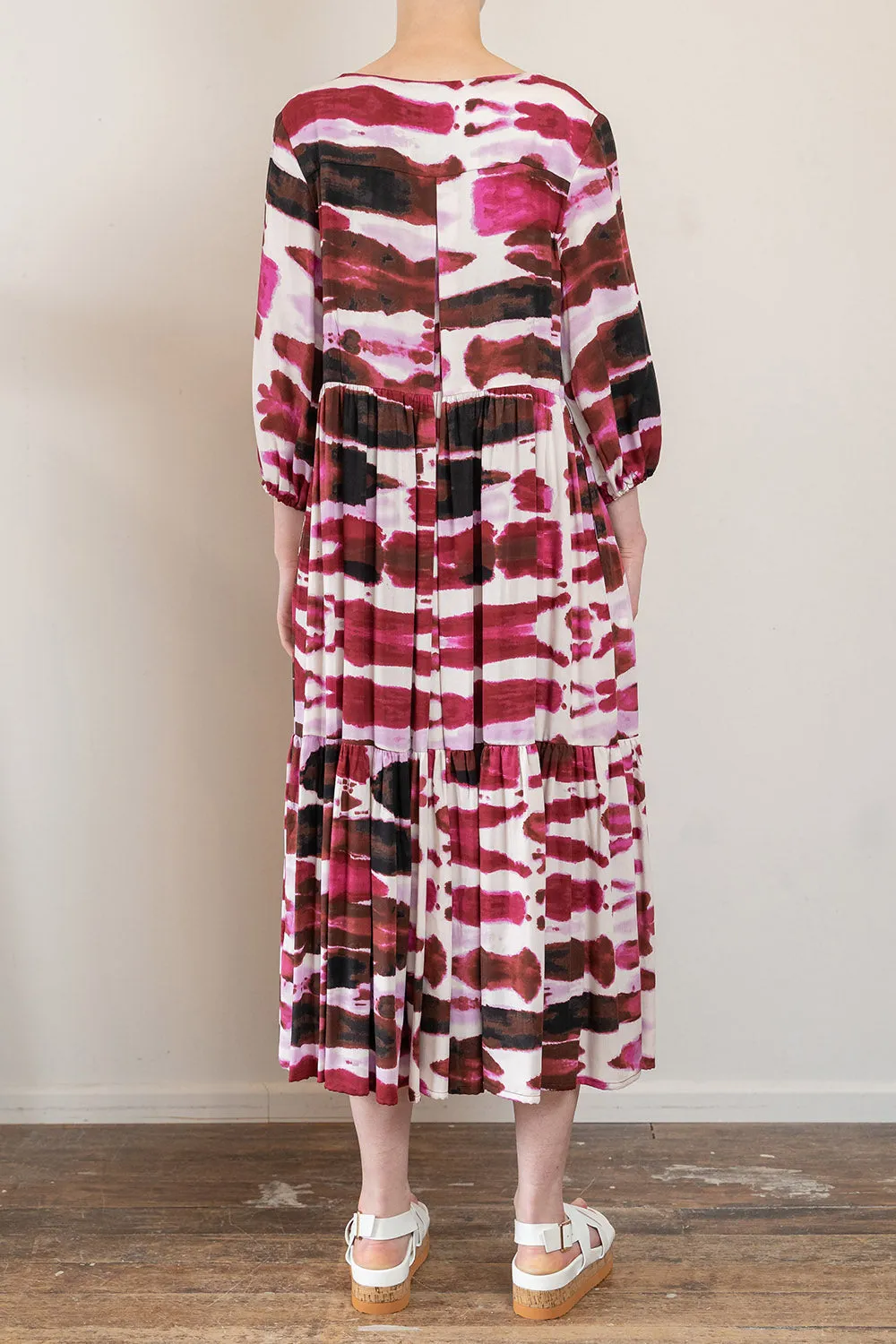 Lulu Dress - Raspberry Sunset