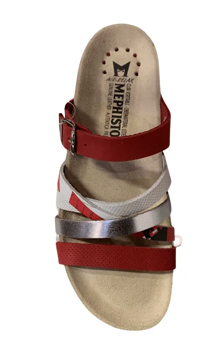 Mephisto Women's Huleda Sandals- Red