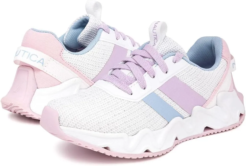 Nautica Kids Running Sneakers | Comfortable Shoes for Boys and Girls | Sizes for Big & Little Kids -(Lace-Up/Bungee) Manalapin