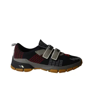 Prada Cross Section Sneakers in Multicolor Knit