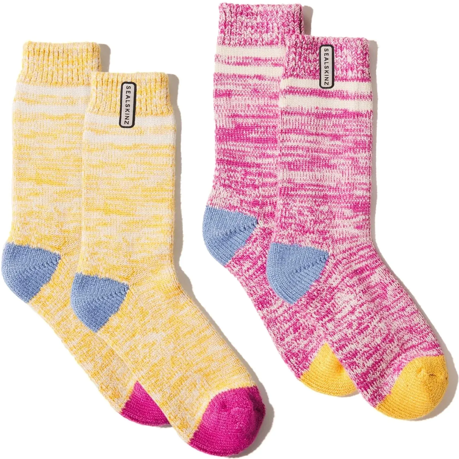 Sealskinz Womens Thwaite Bamboo Mid Length Twisted Socks