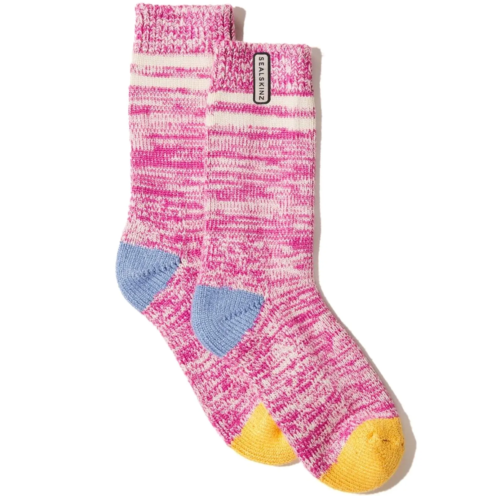Sealskinz Womens Thwaite Bamboo Mid Length Twisted Socks