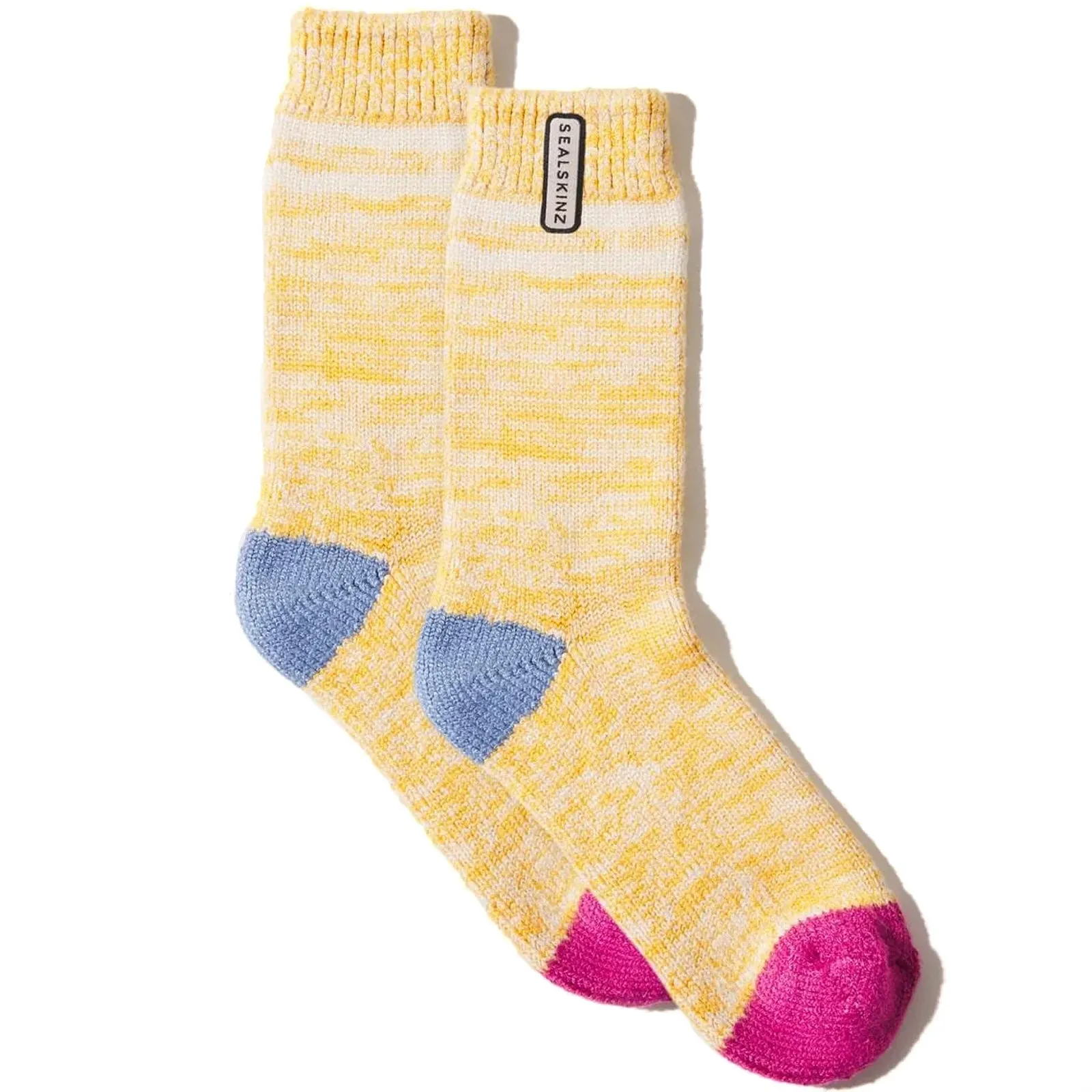 Sealskinz Womens Thwaite Bamboo Mid Length Twisted Socks